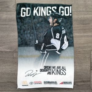 Drew Dought #8 Rally Towel LA Kings  * GO KINGS GO! Size 11" x 17.5"
